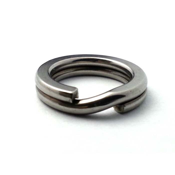 Hammer Head Split Ring No 9 - Silver