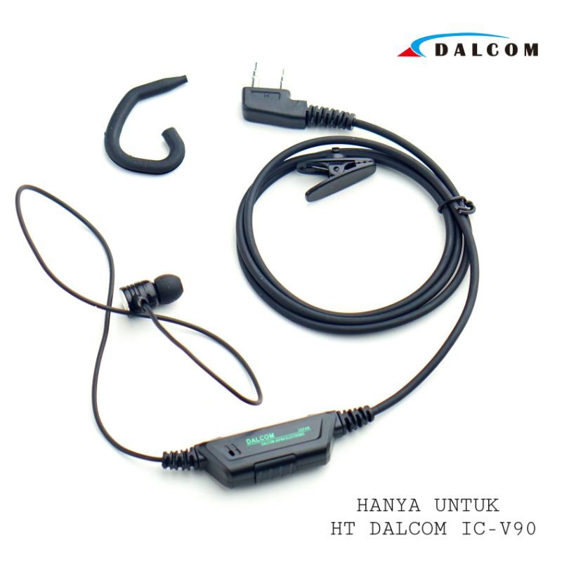 EARPHONE HT DALCOM DL-9000 HEADSET HANDSFREE EARSET