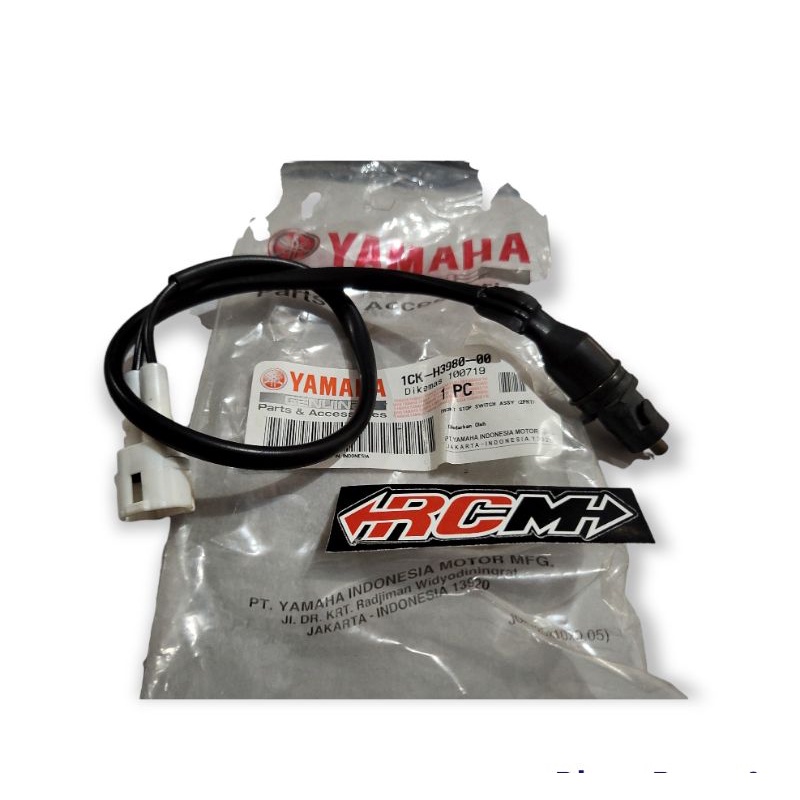 SWIT SWITCH SUIT REM DEPAN DPN FRONT STOP KANAN R15 R 15 ORI ORIGINAL YAMAHA YGP ASLI 1CK-H3980-00
