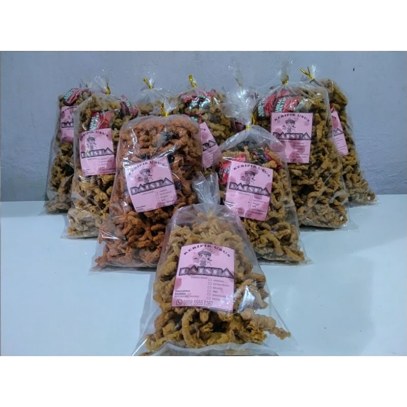 

KERIPIK USUS KEMASAN 1 KG
