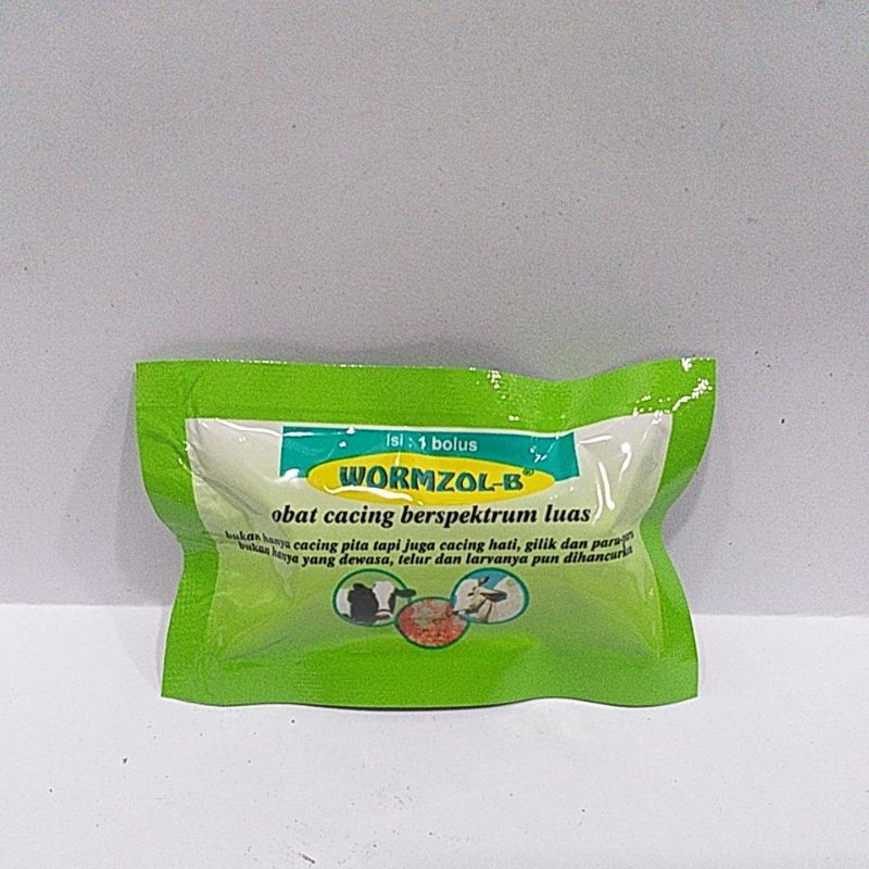 obat cacing sapi wormzol b / wormzol-b / worm zol obat cacing sapi pedet