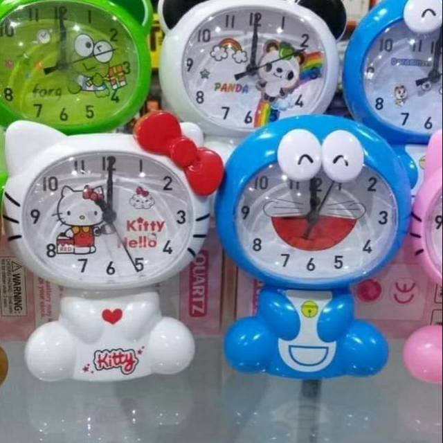 JAM WEKER KARAKTER FULL BODY DORAEMON HELLO KITTY KEROPI
