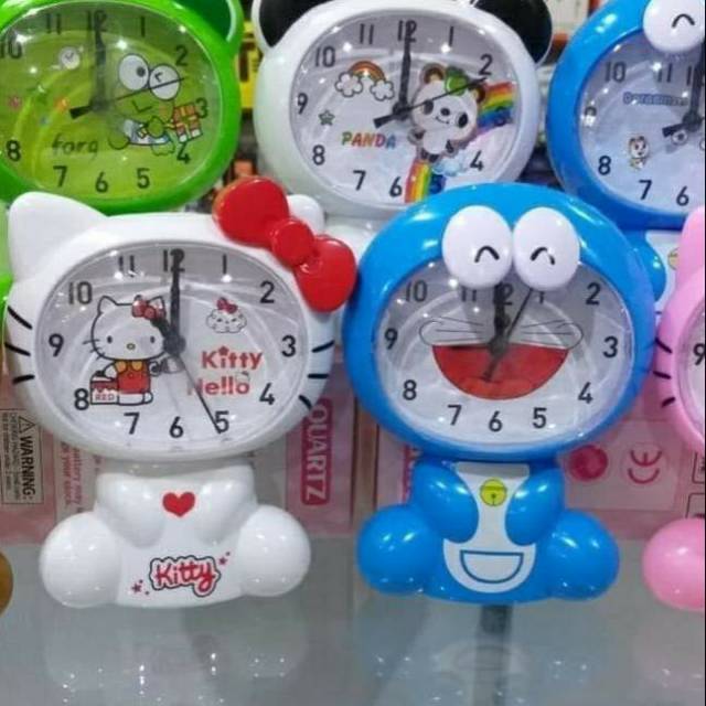 JAM WEKER KARAKTER FULL BODY DORAEMON HELLO KITTY KEROPI