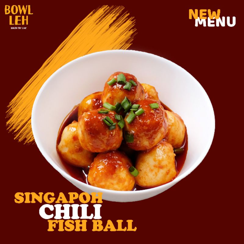 

SINGAPORE CHILI FISH BALL | FROZEN PACKED | FROZEN FOOD