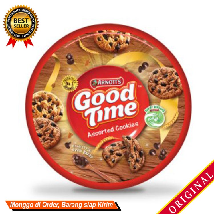 

Jajan Lebaran Kue jajanan Lebaran Suguhan Santai ~ GOOD TIME Cookies 277g