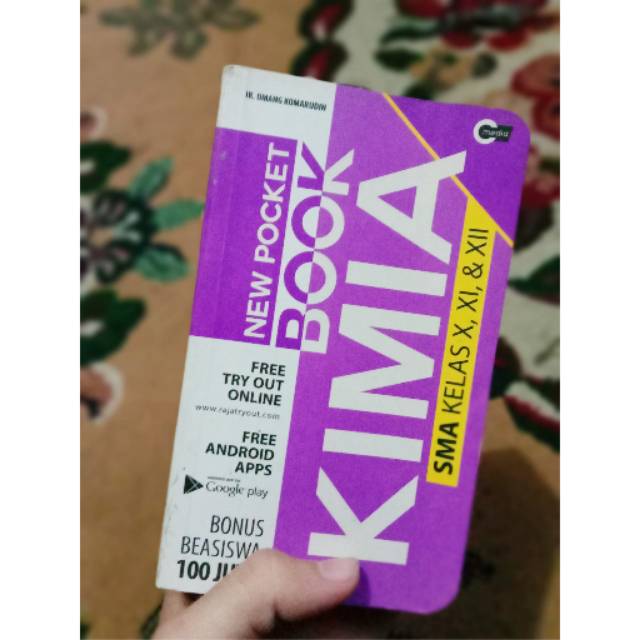 [PRELOVED] BUKU / POCKET BOOK KIMIA SMA
