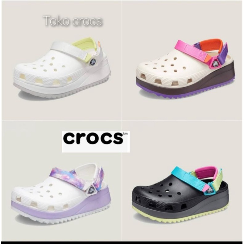 CROCS CLASSIC HIKER CLOG / SANDAL WANITA CROCS HIKER / CROCS HIKER CLOG