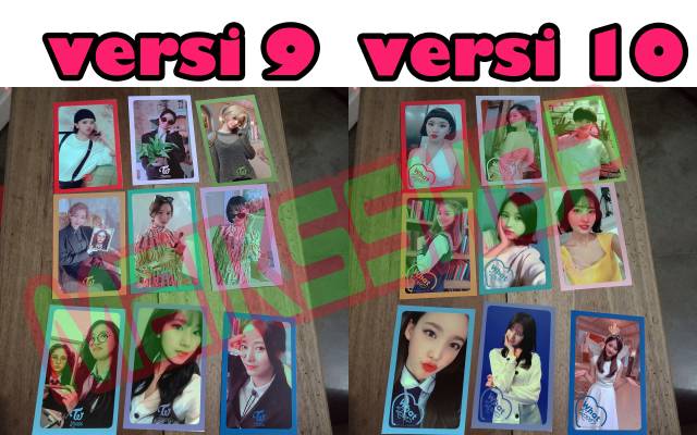 (BISA SATUAN) Twice What Is Love Photocard Kpop