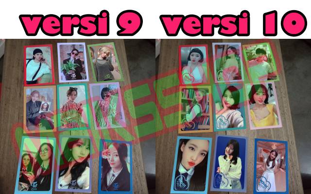 Twice What Is Love Photocard Kpop