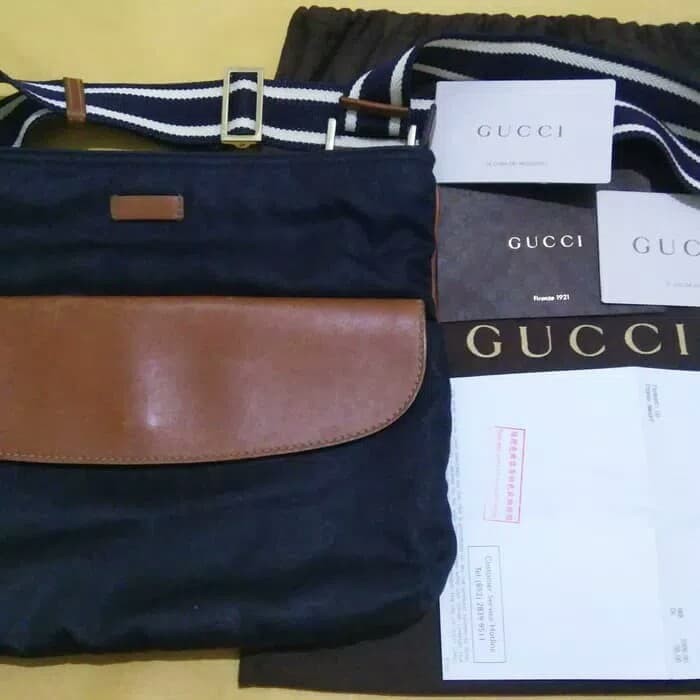 gucci messenger sling bag