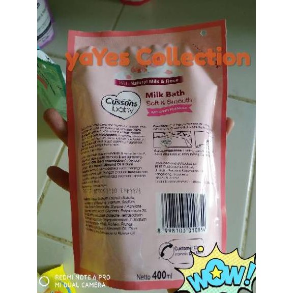 Terbaik..ust-269   cussons baby milk bath 400 ml pink - ungu - biru hair and body wash cusson sabun