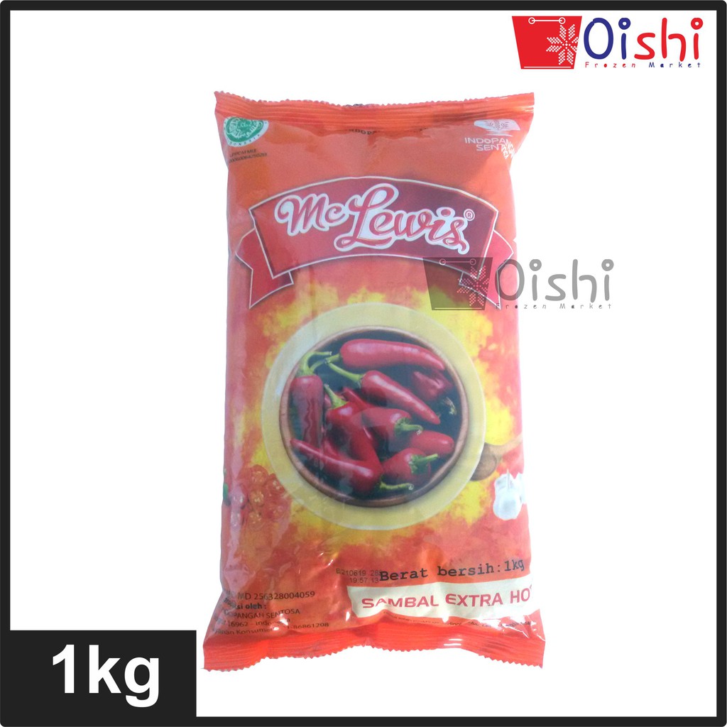 

Mc Lewis sambel Ekstra Pedas 1kg