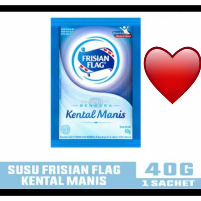 

Susu Frisian Flag 40g