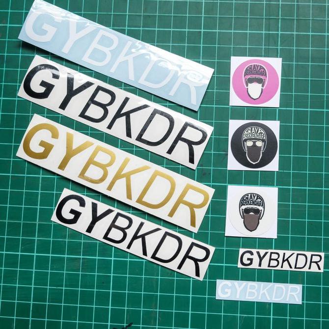 

TURUN HARGA Sticker Pack Gaya Berkendara - Gold AP227