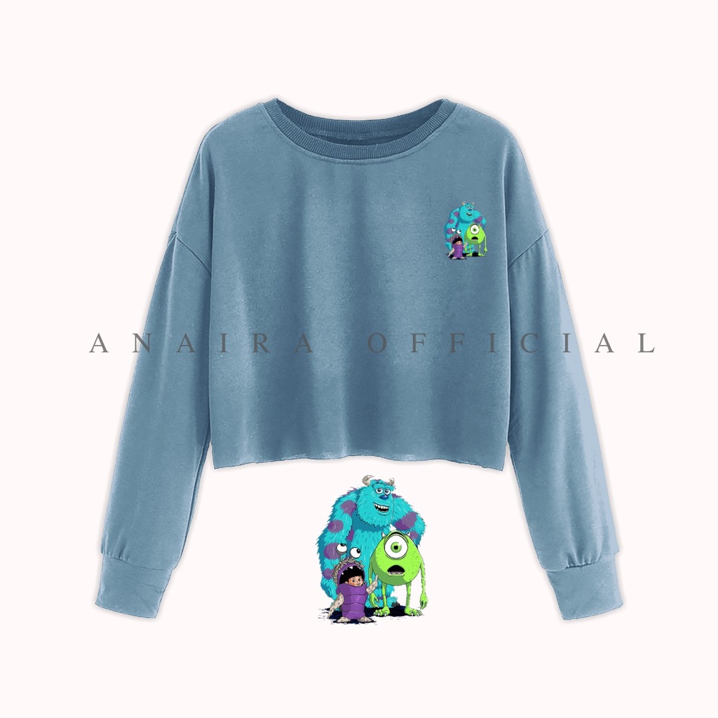 SWEATER CROP MONSTER INC ANAIRAOFFICIAL