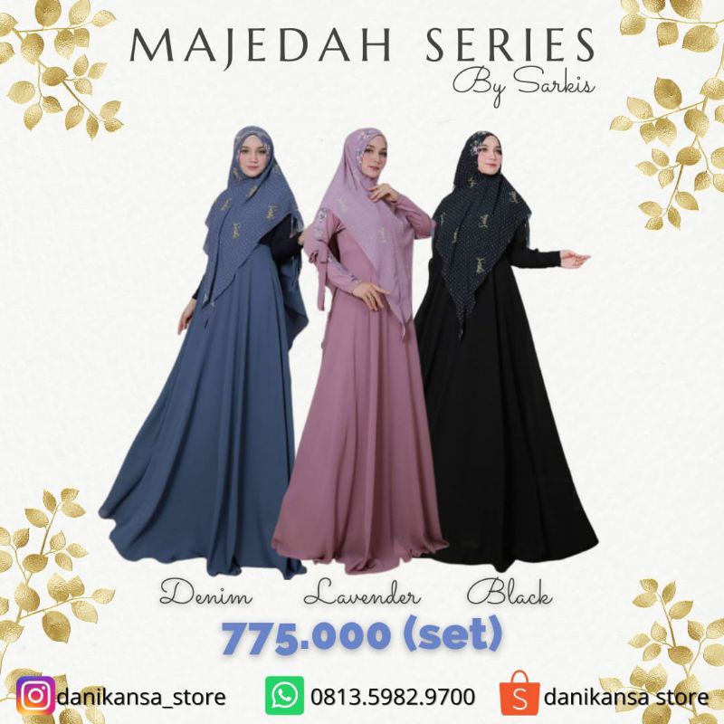 MAJEDAH SERIES SET GAMIS BY SARKIS