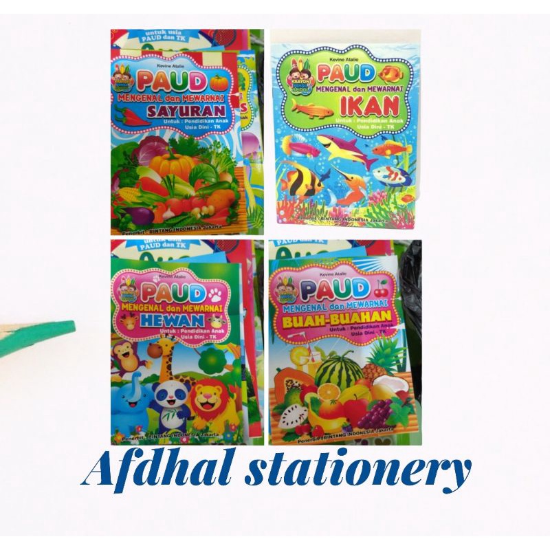 

Buku Edukatif Mengenal dan Mewarnai
