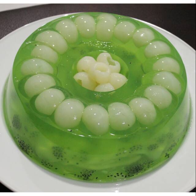 

Puding Melon Cocopandan