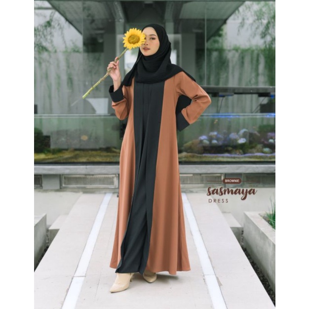 Gamis Abaya Sasmaya Dress by A.N.B Fashion