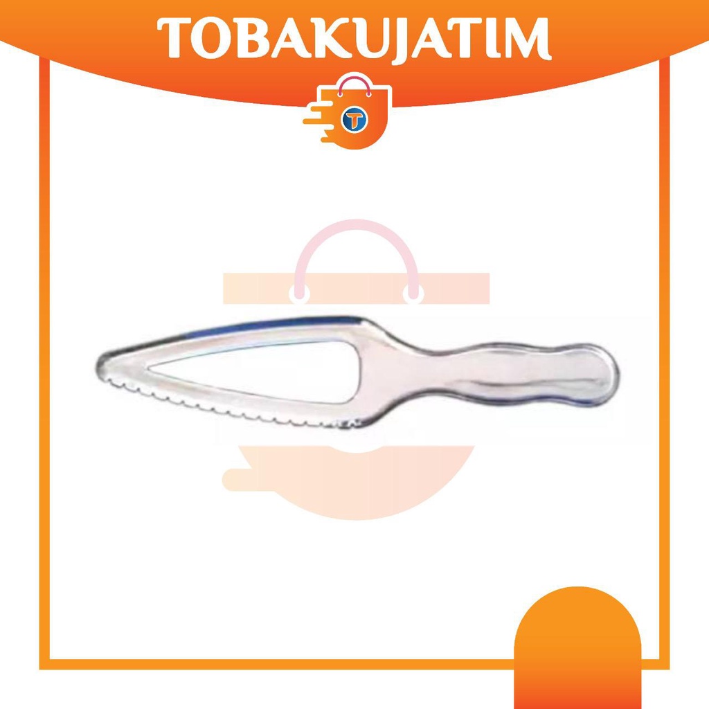 

Pisau Kue Tart Transparant bahan plastik 1 PCS