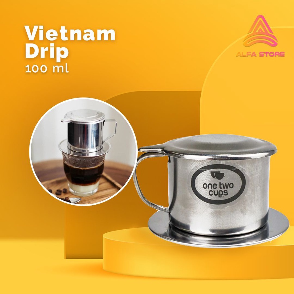 Vietnam Drip Filter Penyaring Kopi Vietnamese Coffee Drip 100ML