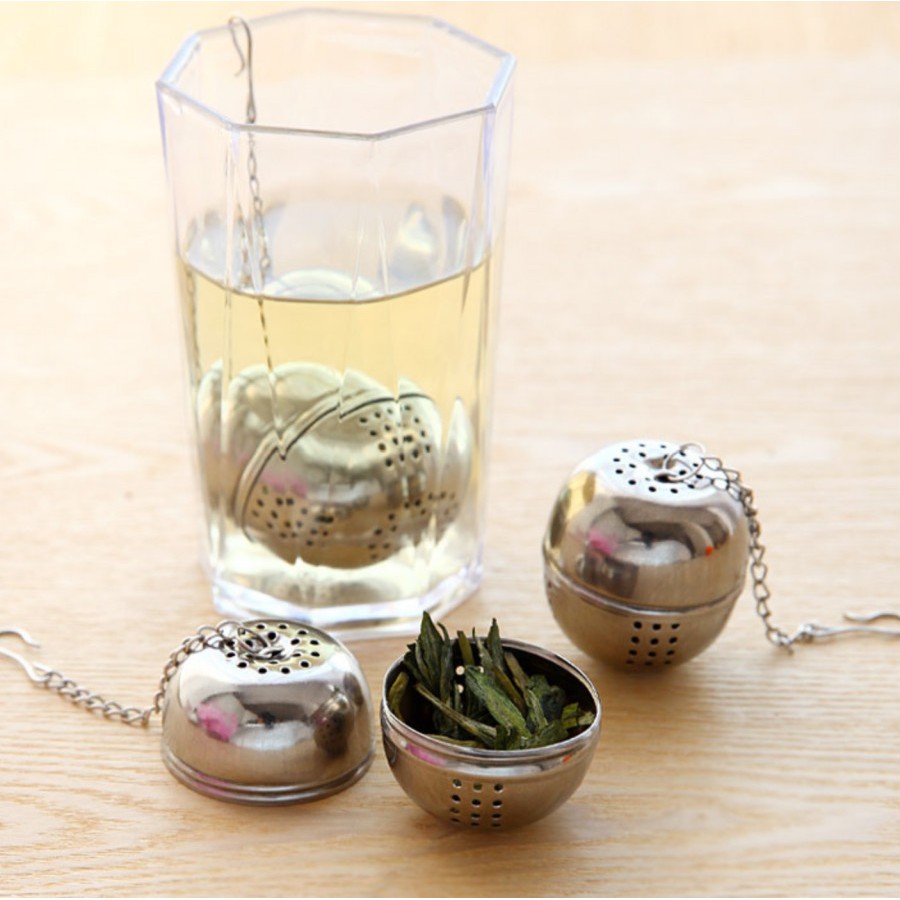 TBS tea ball stainless saringan bola penyeduh teh filter infuser