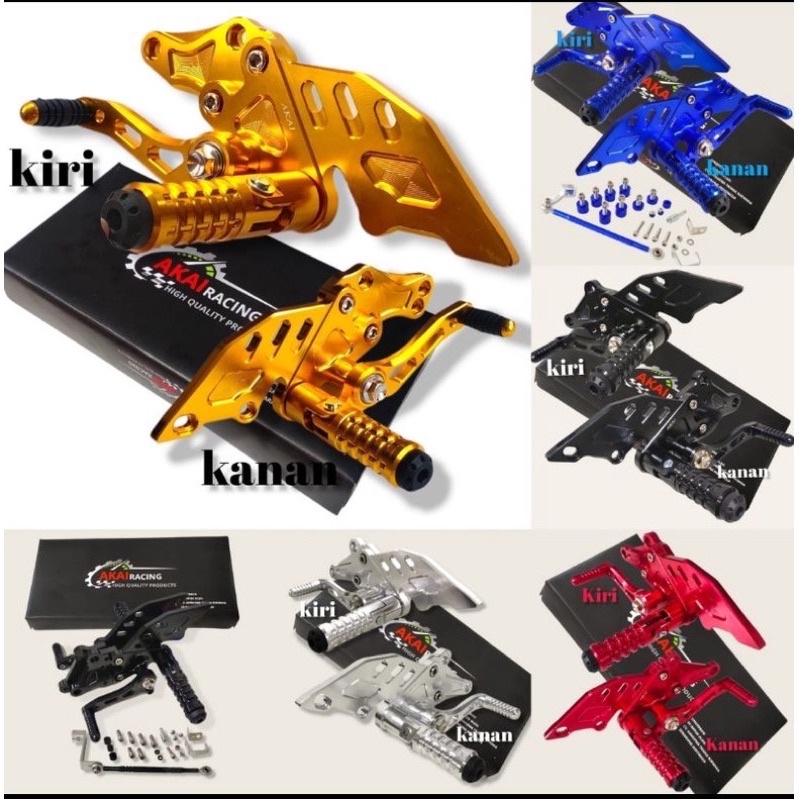 Underbone Lipat Akai Racing Full CNC Kualitas Premium Vixion Ninja Cbr Gsx Satria Fu