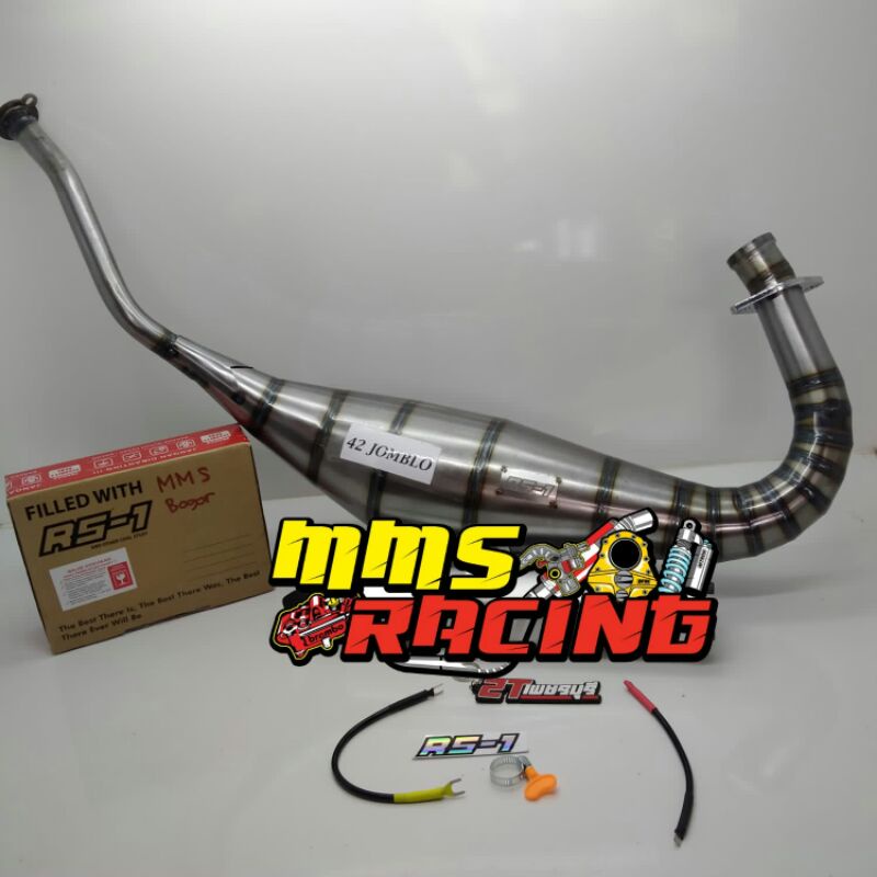 perut chamber knalpot ninja R/RR RS1 42 step jomblo