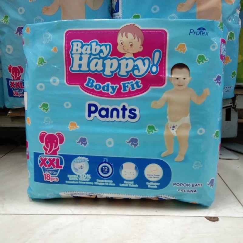 PAMPERS BABY HAPPY SIZE XXL