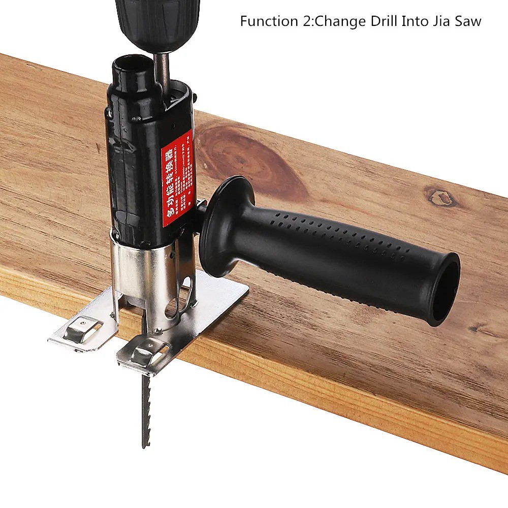 DRILLPRO Multifunction Reciprocating Changeable Saw Attachment