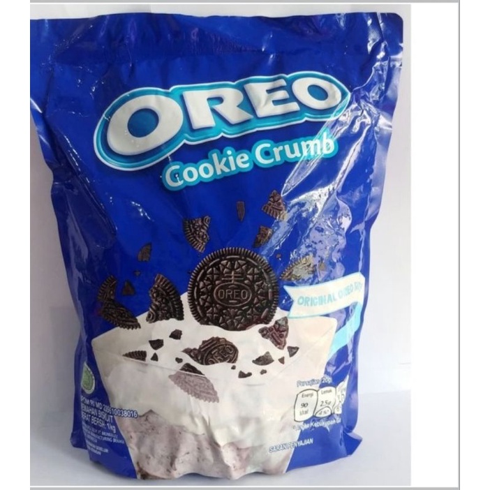 

Oreo Cookie Crumb Kepingan oreo 1 kg Packing Asli