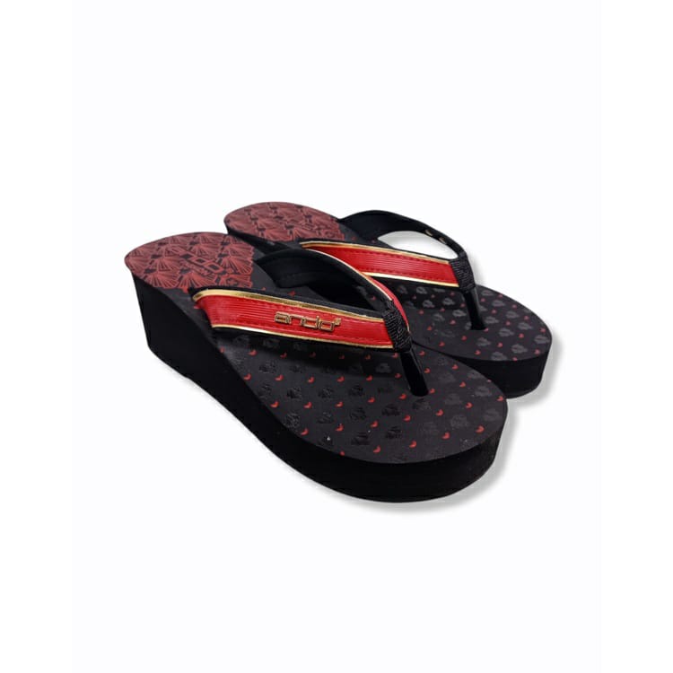 Ando Dealova Terbaru Sandal Wedges Wanita  Perempuan Sendal Cewek Ando Original