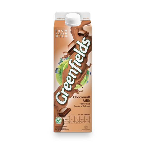 

GREENFIELDS CHOCOLATE MILK 1 LITER - SUSU