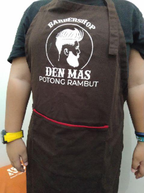 Celemek Apron Custom / Celemek Apron Barbershop / Custom Celemek Apron