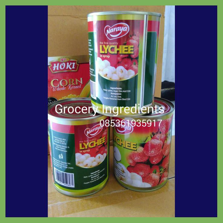 

NARAYA LYCHEE IN CAN - 565 GRAM 1 DUS GOJEK FAST RESPON / LECI KALENG