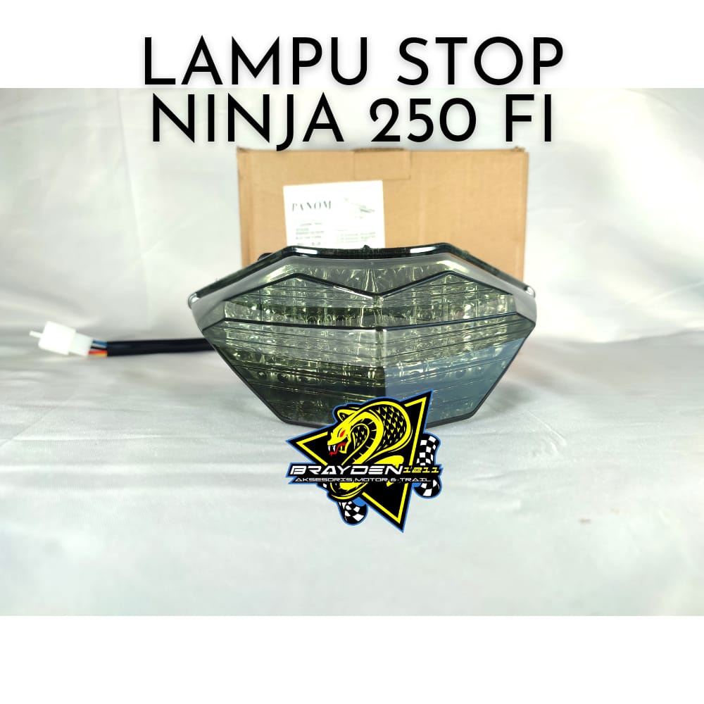 LAMPU STOP NINJA 250 F1/LAMPU STOP 3IN1 NINJA F1