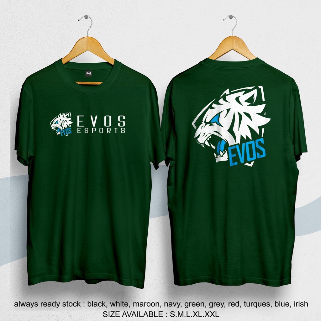 Kaos Baju Distro Game Gaming Evos ESPORTS v2 Mobile Legends,  Terlaris