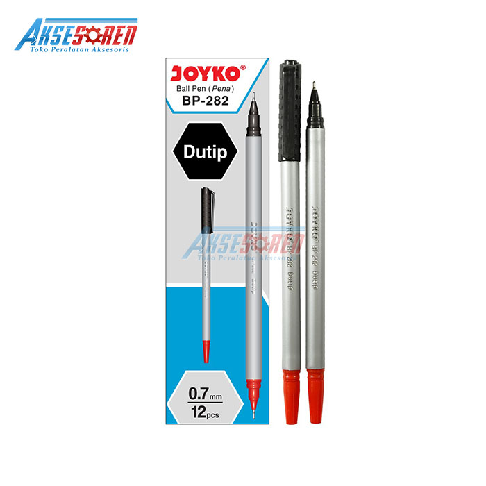 

Pulpen Dutip Joyko [BP-282/12 pcs] / Ballpoint Pena Pen [0.7 mm/1 Pack]