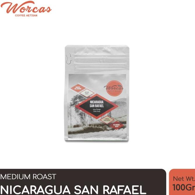 

[COD] WORCAS Arabica Nicaragua San Rafael 100gr - Medium Roasted Coffee [COD]