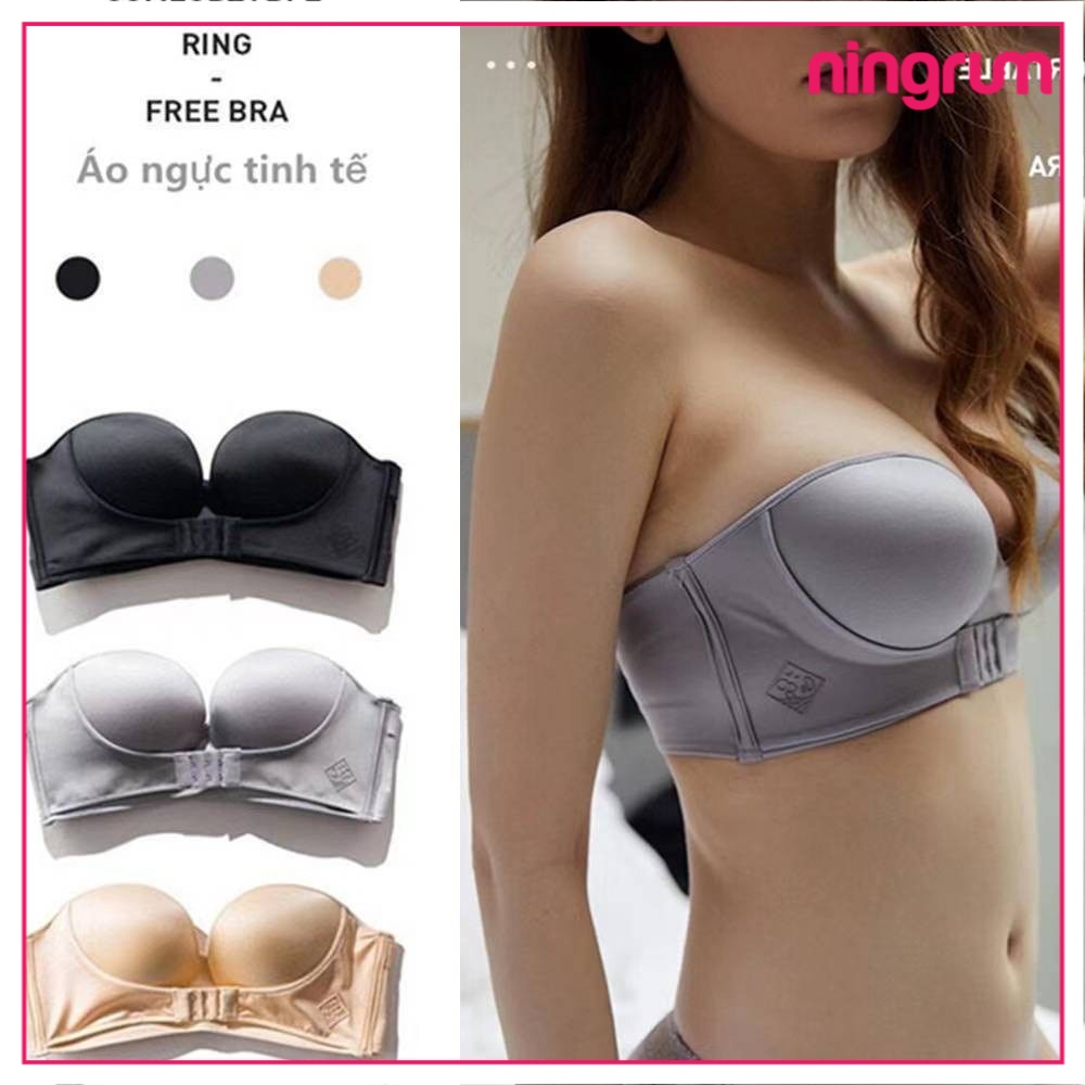 Ningrum Pakaian Dalam Bra Wanita BH Wanita Bra Sport push up style senam zumba beha kemben with busa - 2045