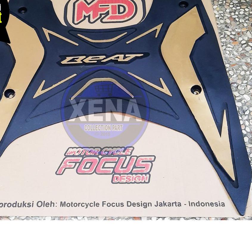 Monster Keset Motor Beat Karpet Beat Esp Deluxe - Beat Street 2020 2021 Pijakan Alas Kaki Motor Beat