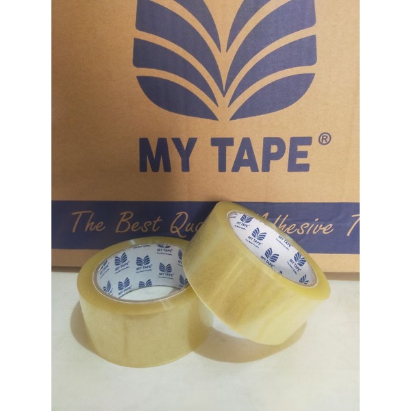 

Lakban Bening 45x90 yard My Tape 1 Dus Lakban Clear