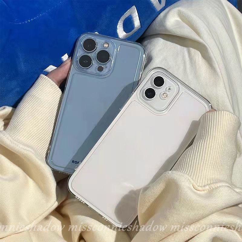 Soft Case Bahan TPU Shockproof Untuk iPhone 7Plus 8Plus 11 12 13 Pro MAX XS MAX 7 8 XR X SE 2020