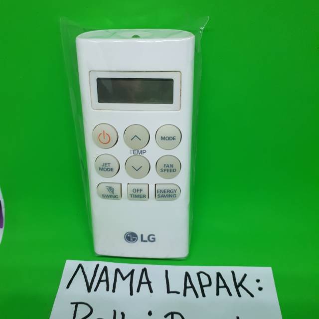 REMOTE REMOT AC LG TIPE AKB73756203 ORIGINAL ASLI