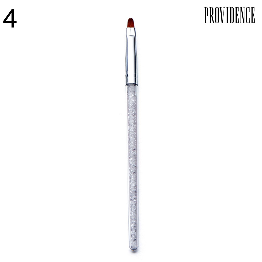 Providence Rhinestone Handle Nail Art UV Gel Polish Painting Drawing Pen DIY Manicure Tool