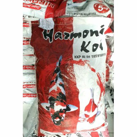 PAKAN KOI HARMONI 1KG REDMAX COLOR BOOSTER GROWTH REPACK