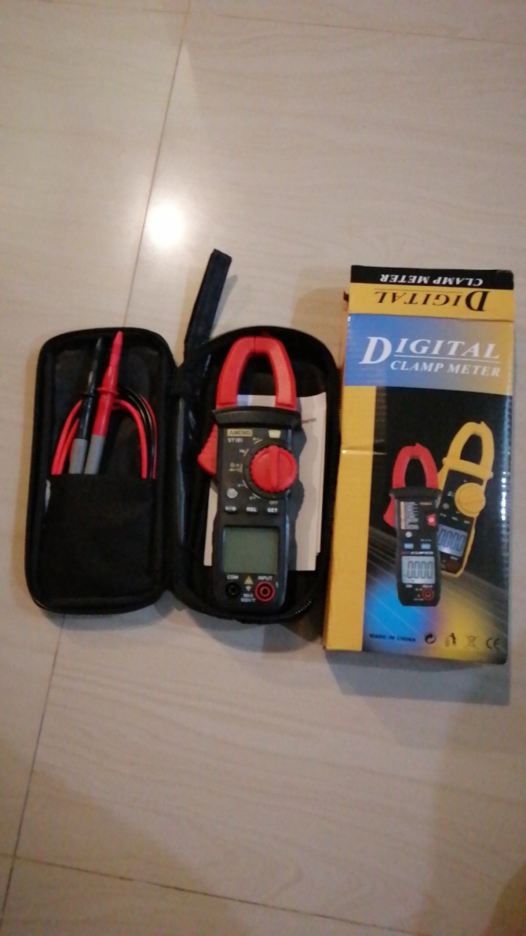 Cust Aneng St181 4000 Counts Digital Ac Current Clamp Meter 400a Automatic Range Multimeter With Backlight Voltage Meter Clamp Gauge Ncv Test Clamp Ammeter Universal Meter Tester Measuring Capacitance/ Diode / Ac Current / Ac/dc Voltage / Resistance