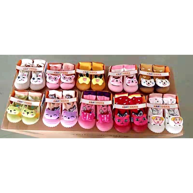 Skidder Prewalker Shoes /Sepatu Bayi Alas Karet Boneka