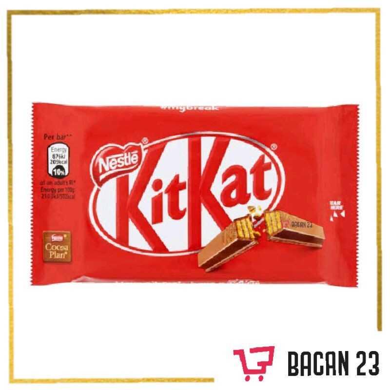 Nestle Kit Kat Wafer (35gr) / Wafer Biskuit Cokelat / Bacan 23 - Bacan23