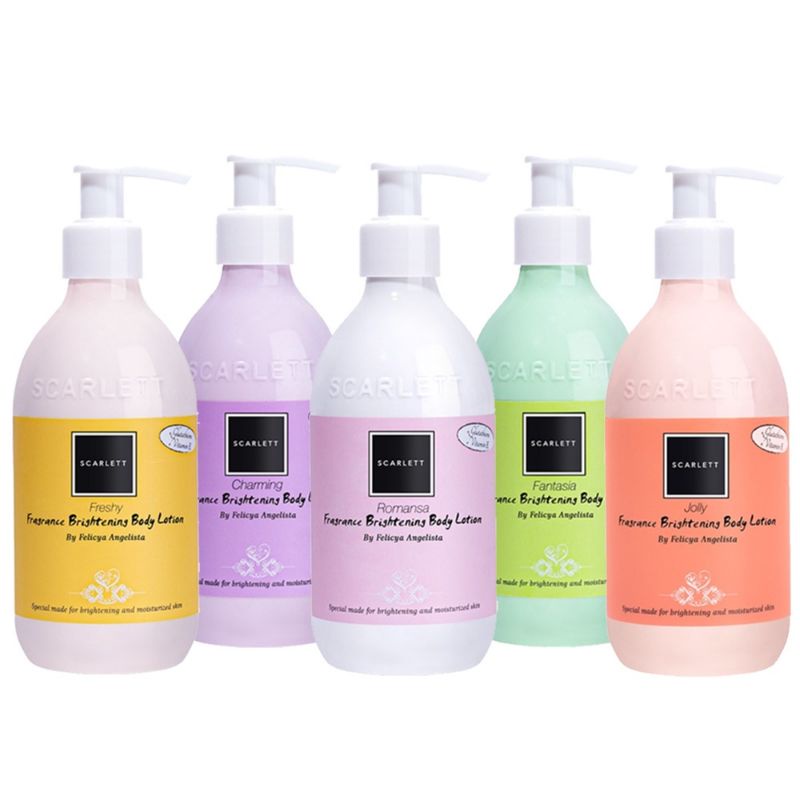 Scarlett Whitening Body Lotion Pemutih Badan Instan Whitening Pelembab Badan Scarlett Body lotion